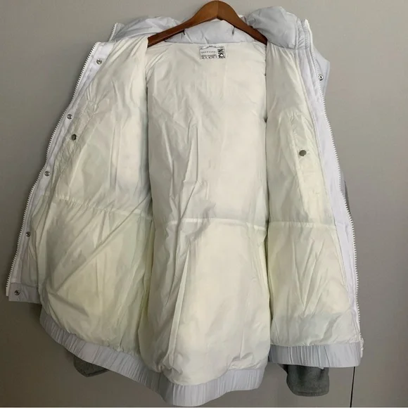 Men’s Nike X Sacai Puffer 800 Fill Down Coat Quilted Jacket Gray XXL NEW!